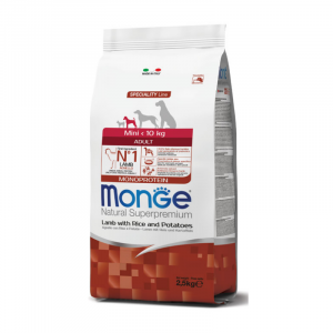 Crocchette Agnello, Riso e Patate Mini Adult MONGE