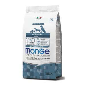 Crocchette Trota, Riso e Patate All Breeds Adult Monge