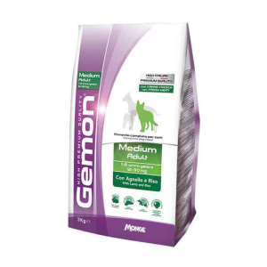 Crocchette Agnello e Riso Medium Adult Gemon Monge