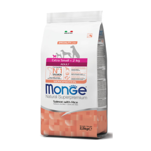 Cocchette Salmone e Riso Extra Small Adult Monge