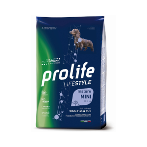 Crocchette Lifestyle Light Pesce Bianco Fresco e Riso Mini Mature Prolife