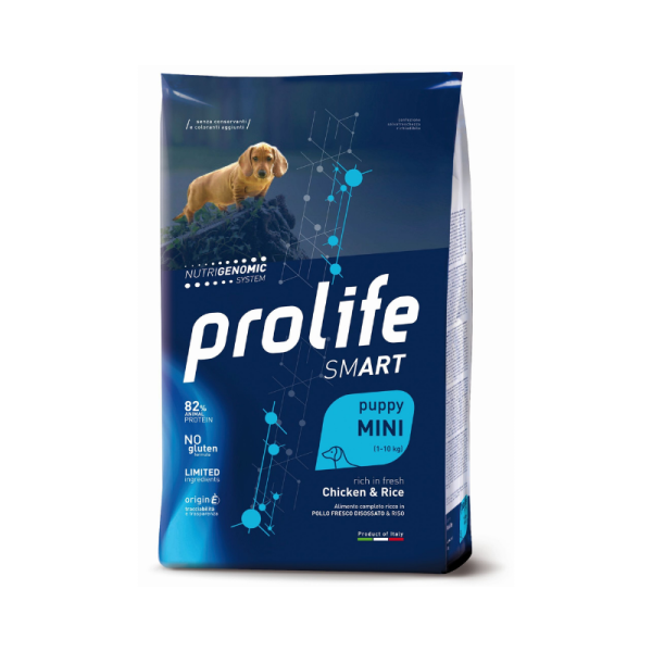 Crocchette Smart Pollo e Riso Mini Puppy Prolife