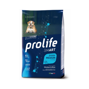 Crocchette Smart Pollo Fresco e Riso Medium Puppy Prolife